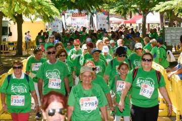  Unos 160 mayores de Telde dan un ejemplo de motivación en II carrera Pasos por la vida (Foto TA)